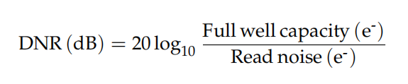 A ratio described in terms of decibels