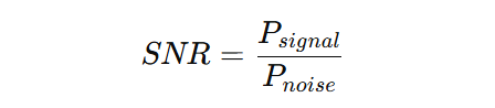 SNR-calculation-formula